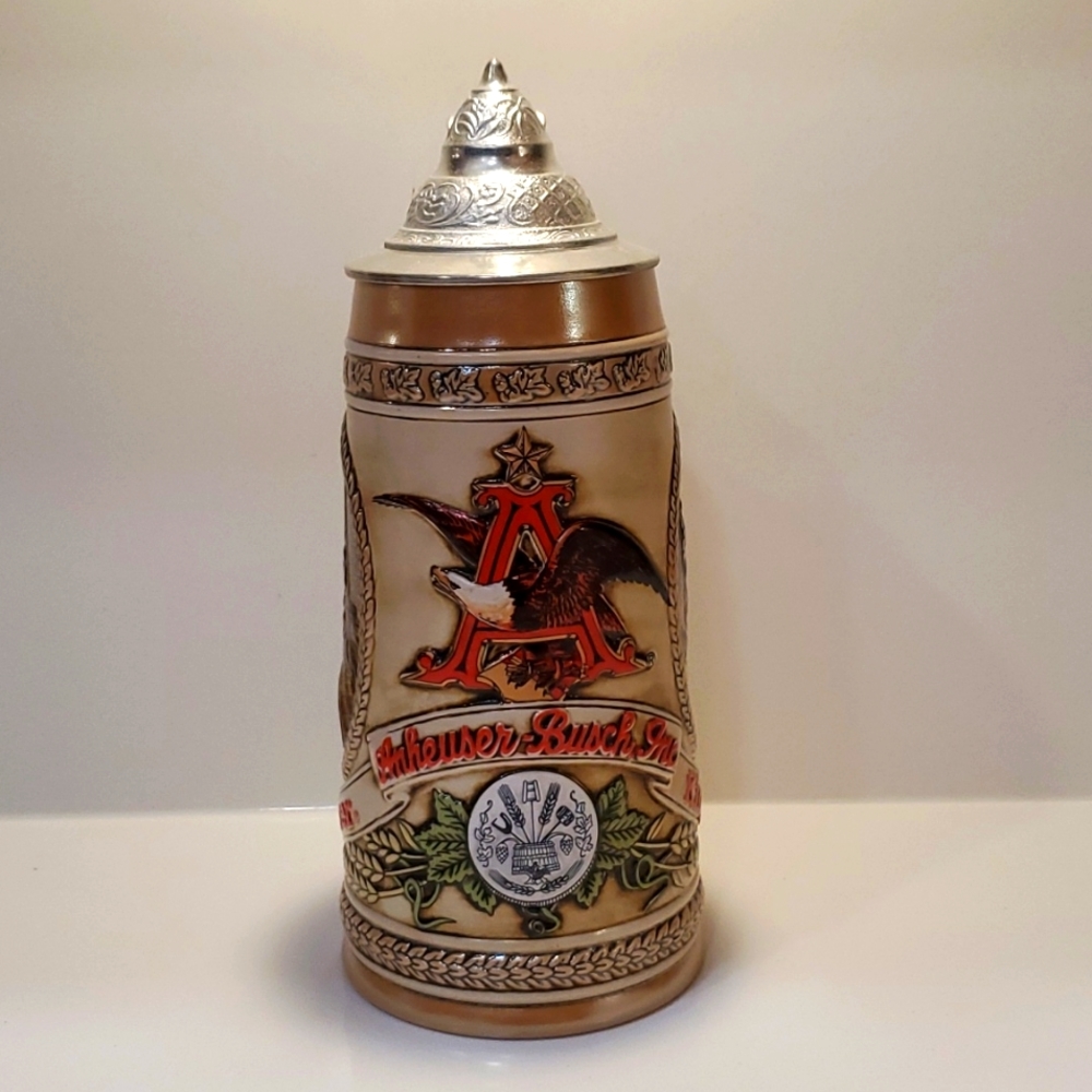 Budweiser collector stein 1985 B series #95378